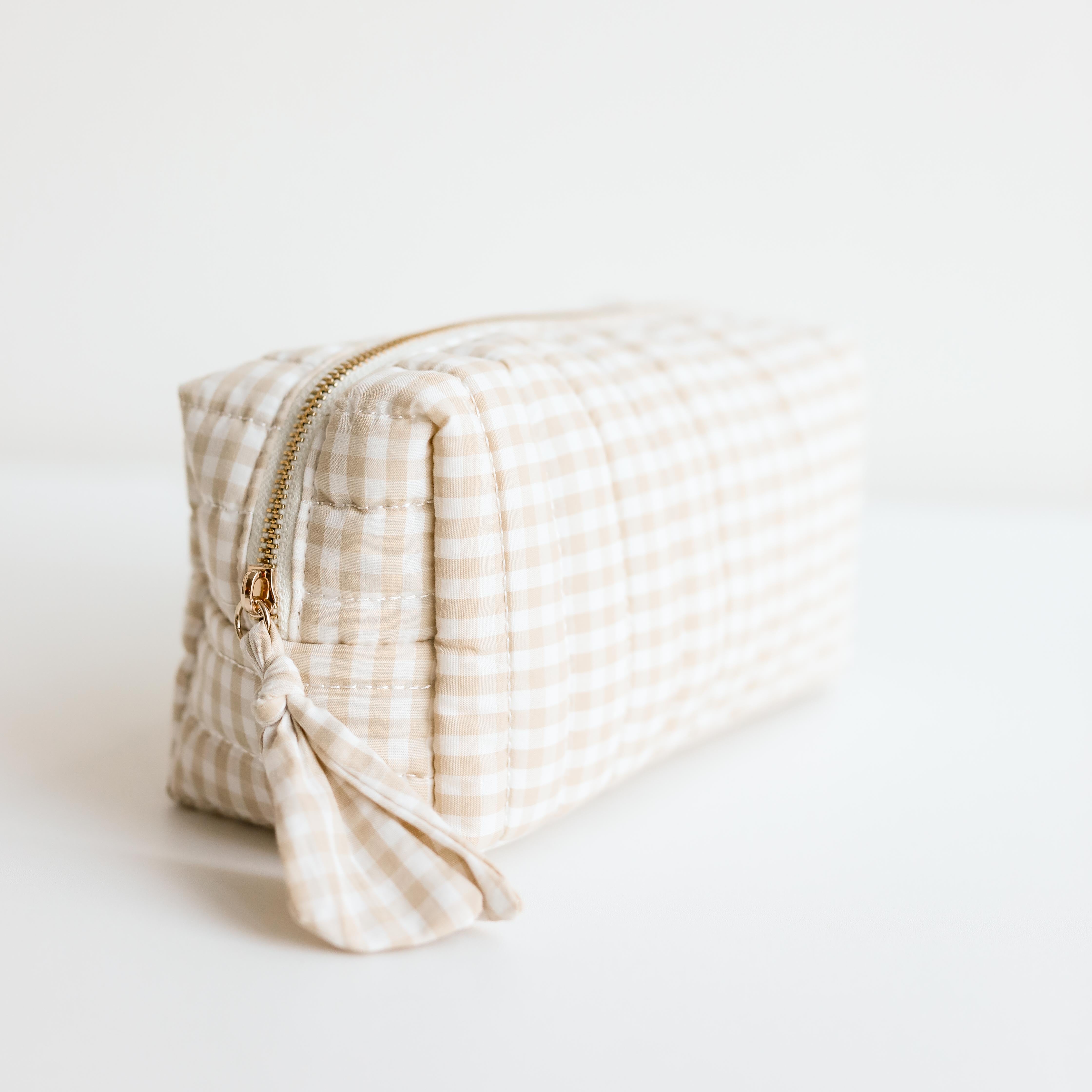 Gingham Pouch