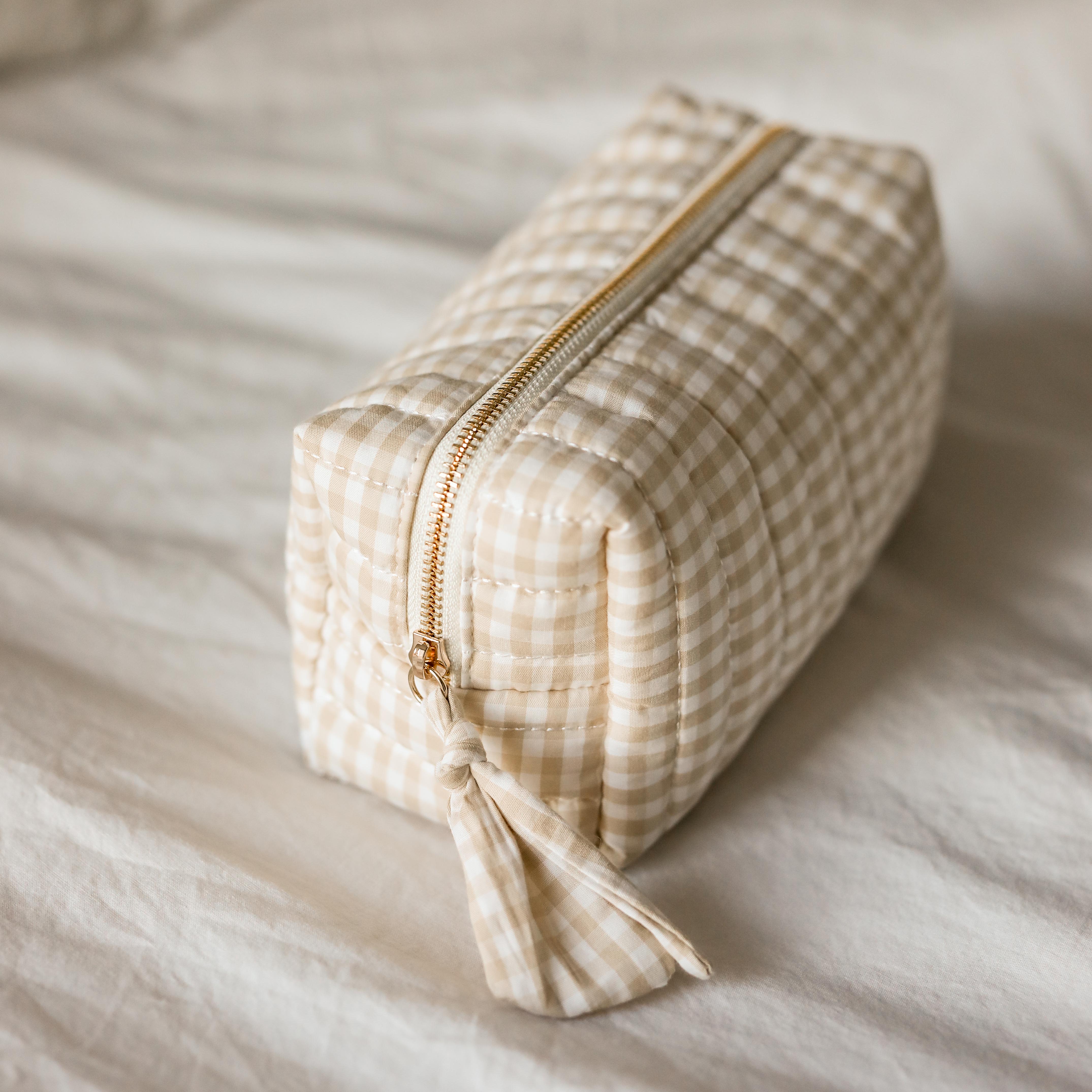 Gingham Pouch