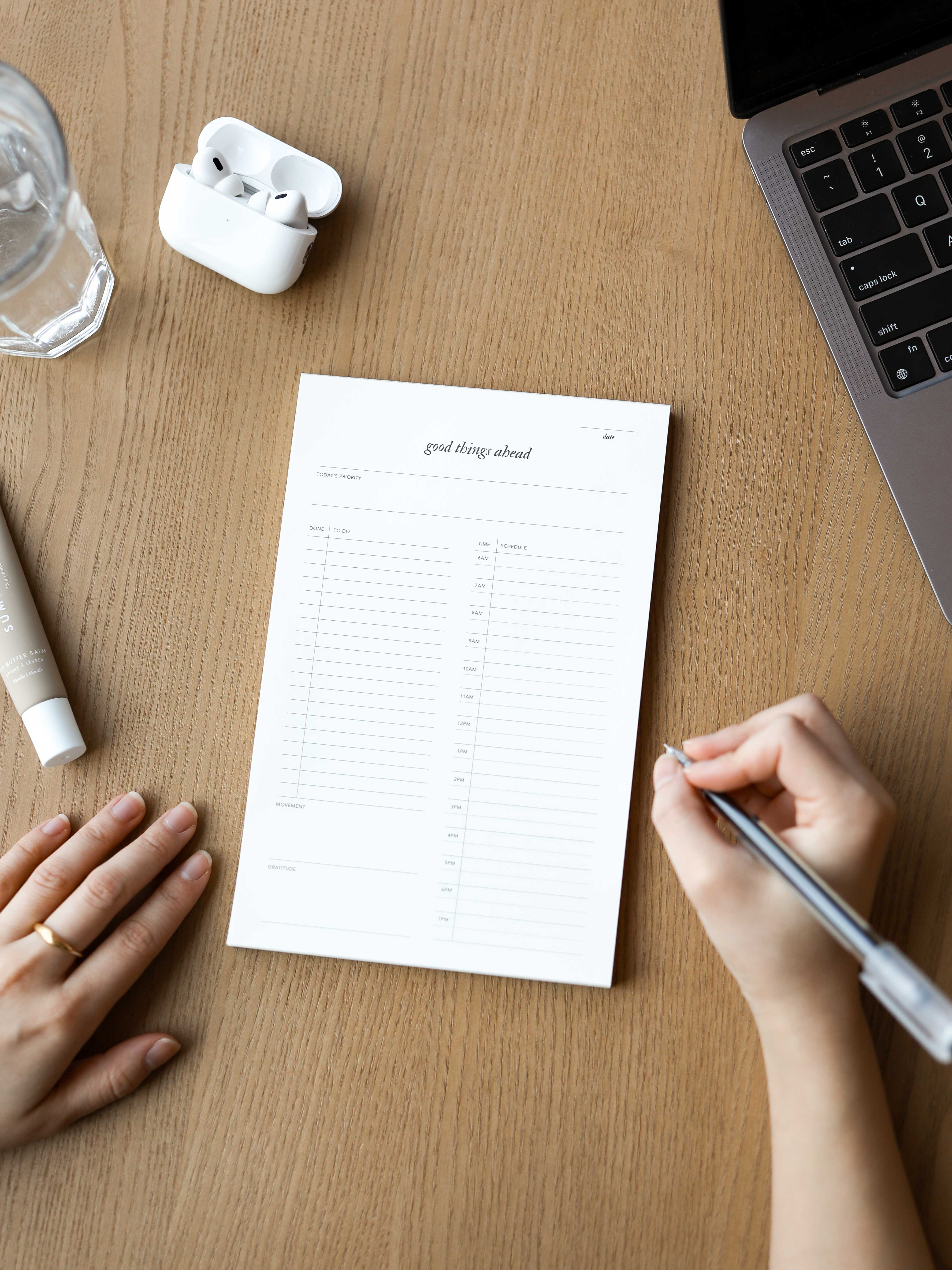 Good Things Ahead Daily Notepad