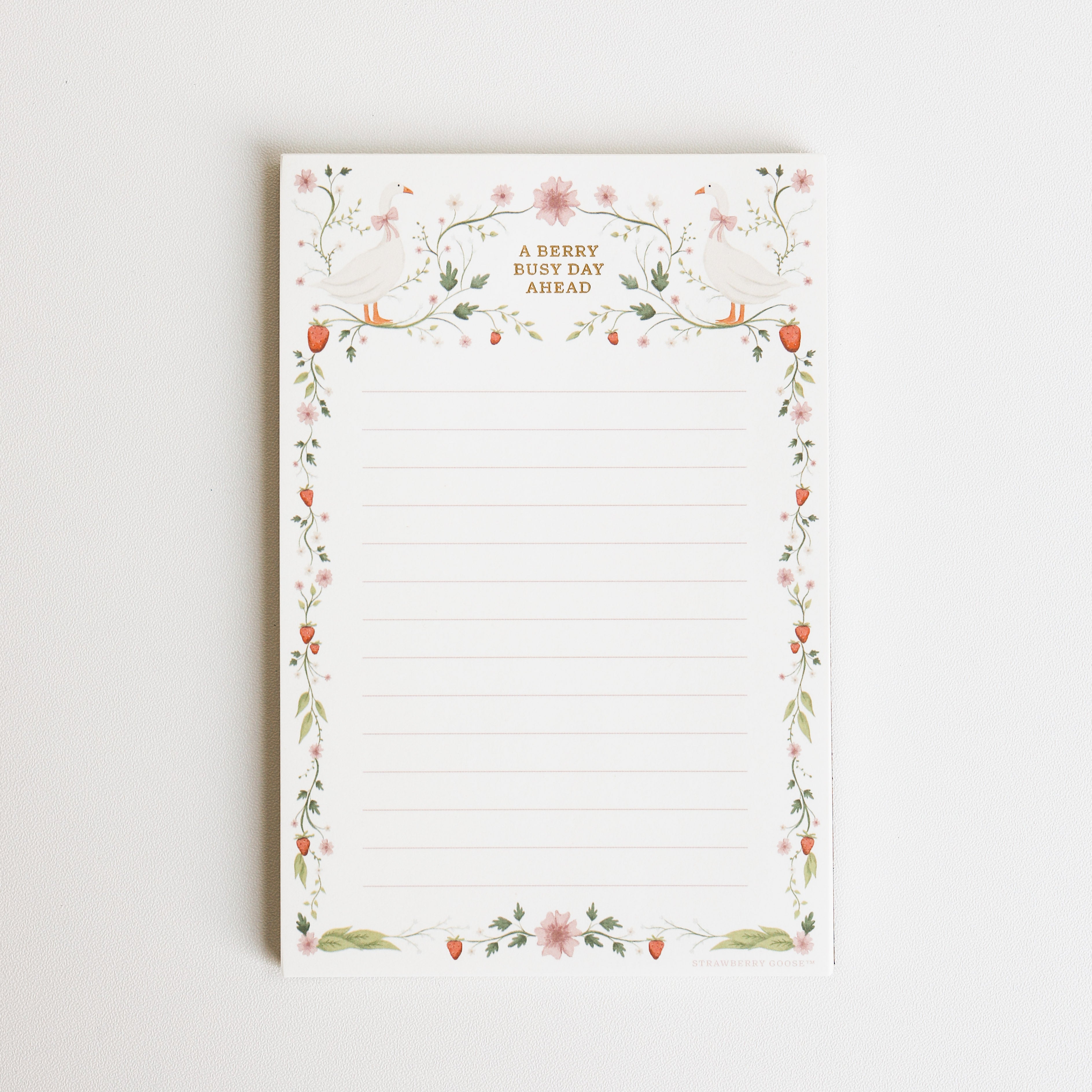 Berry Busy Notepad