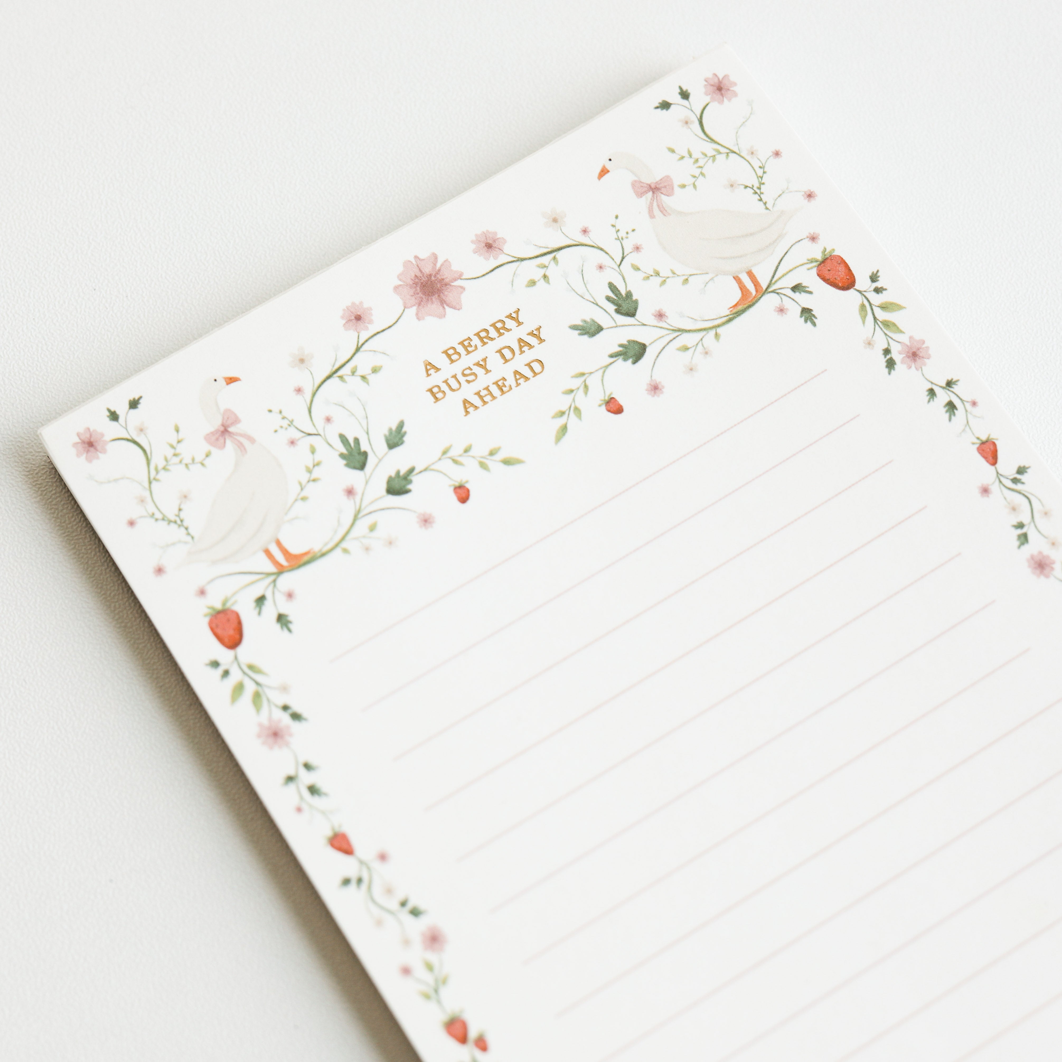 Berry Busy Notepad
