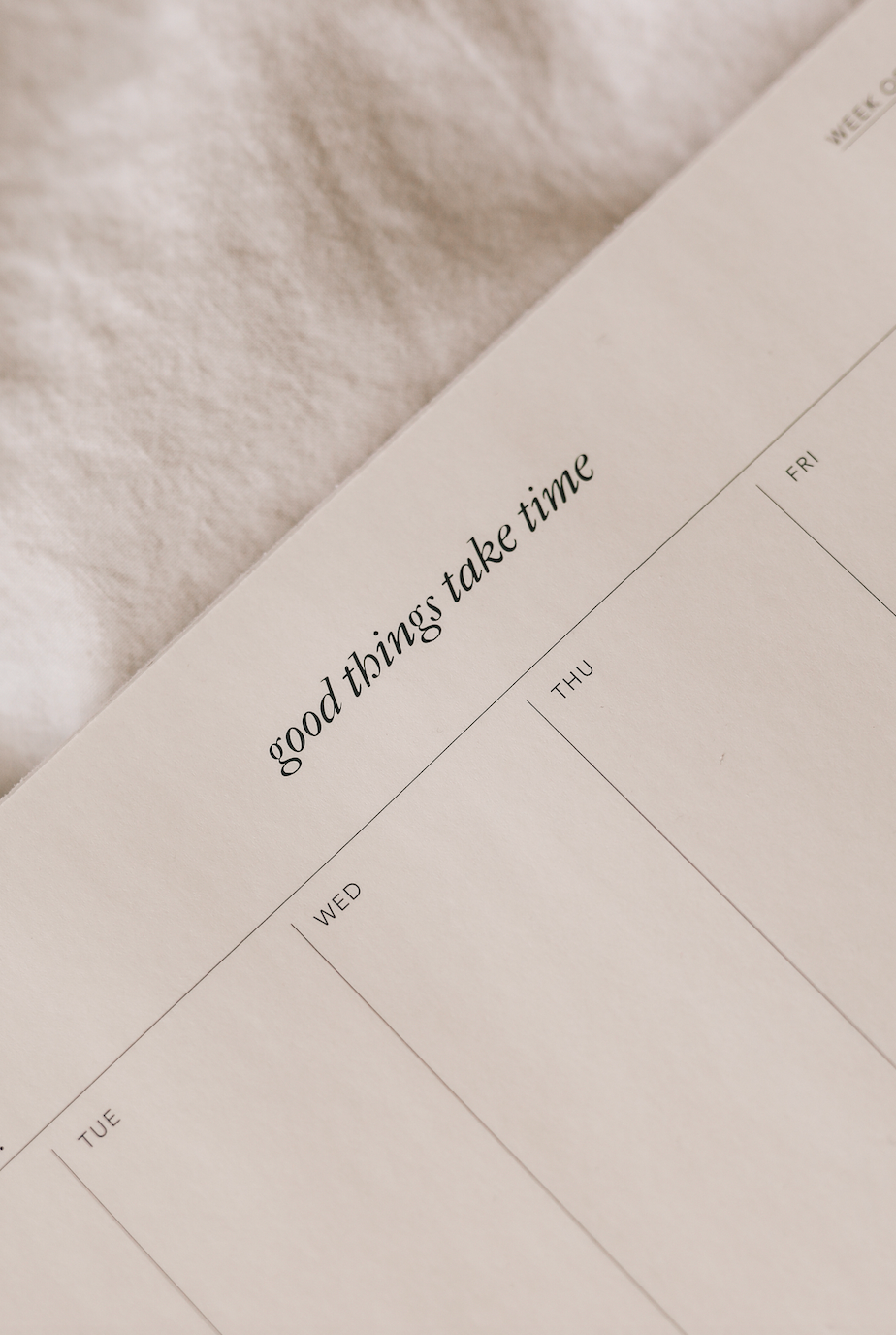 Weekly Notepad