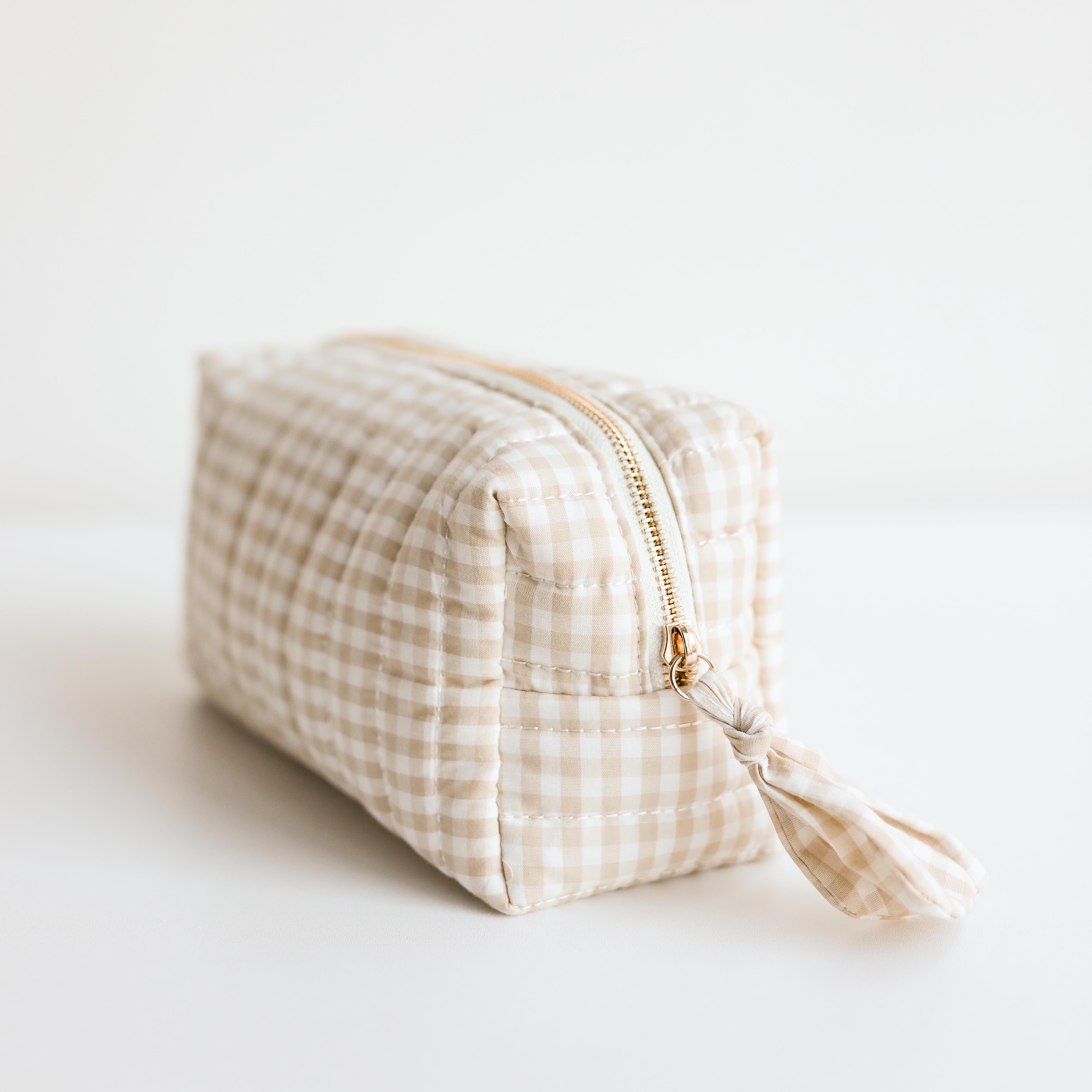 Gingham Pouch