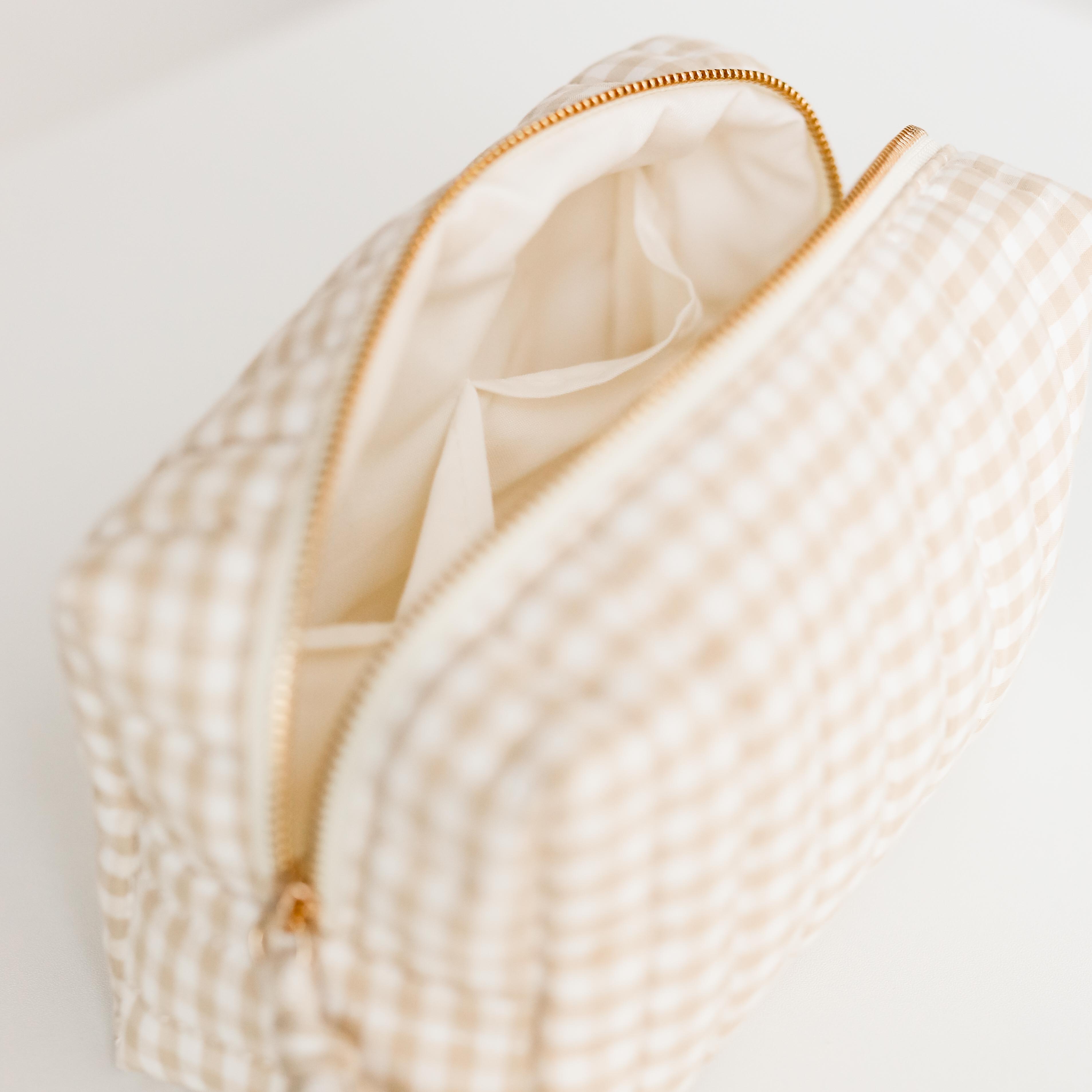 Gingham Pouch