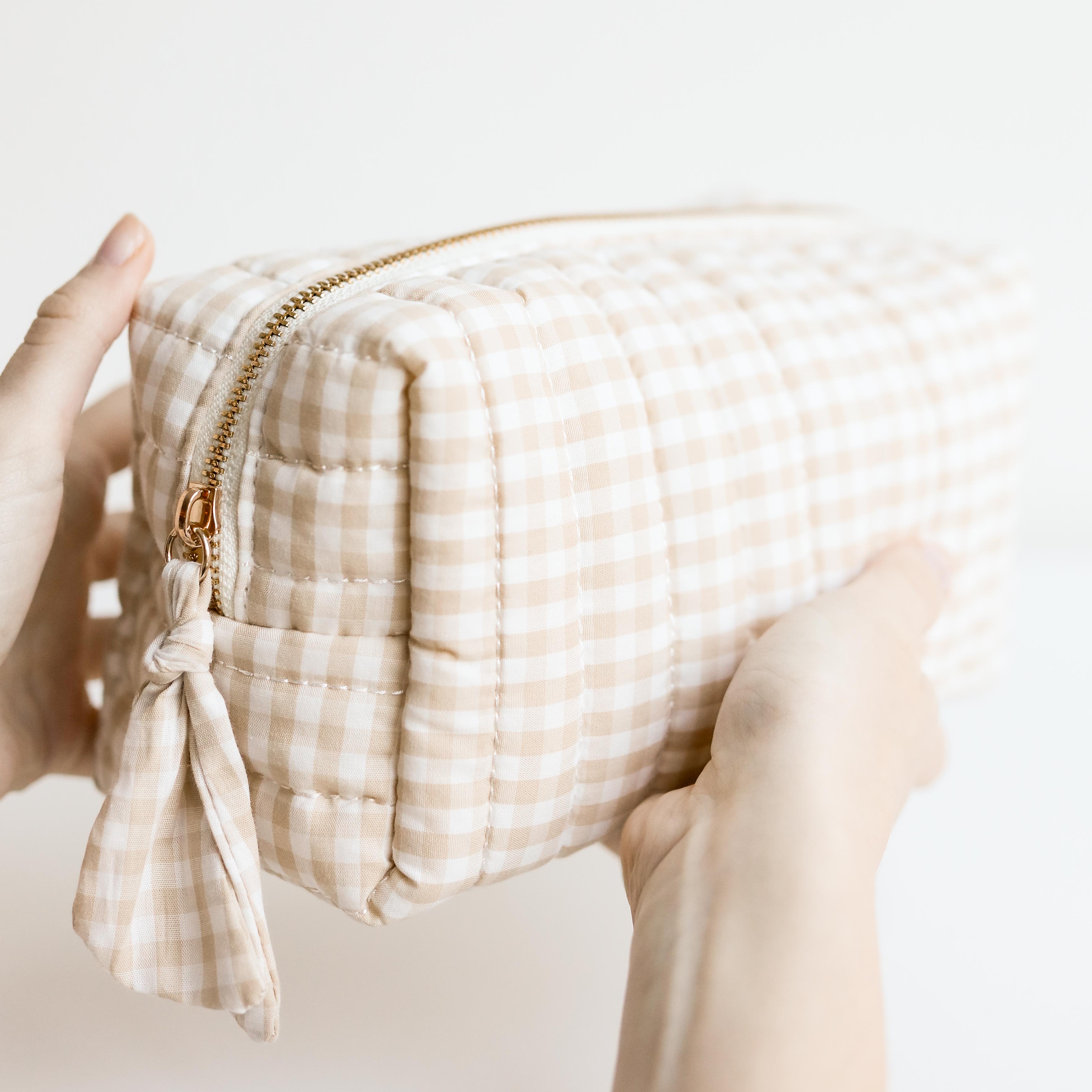 Gingham Pouch