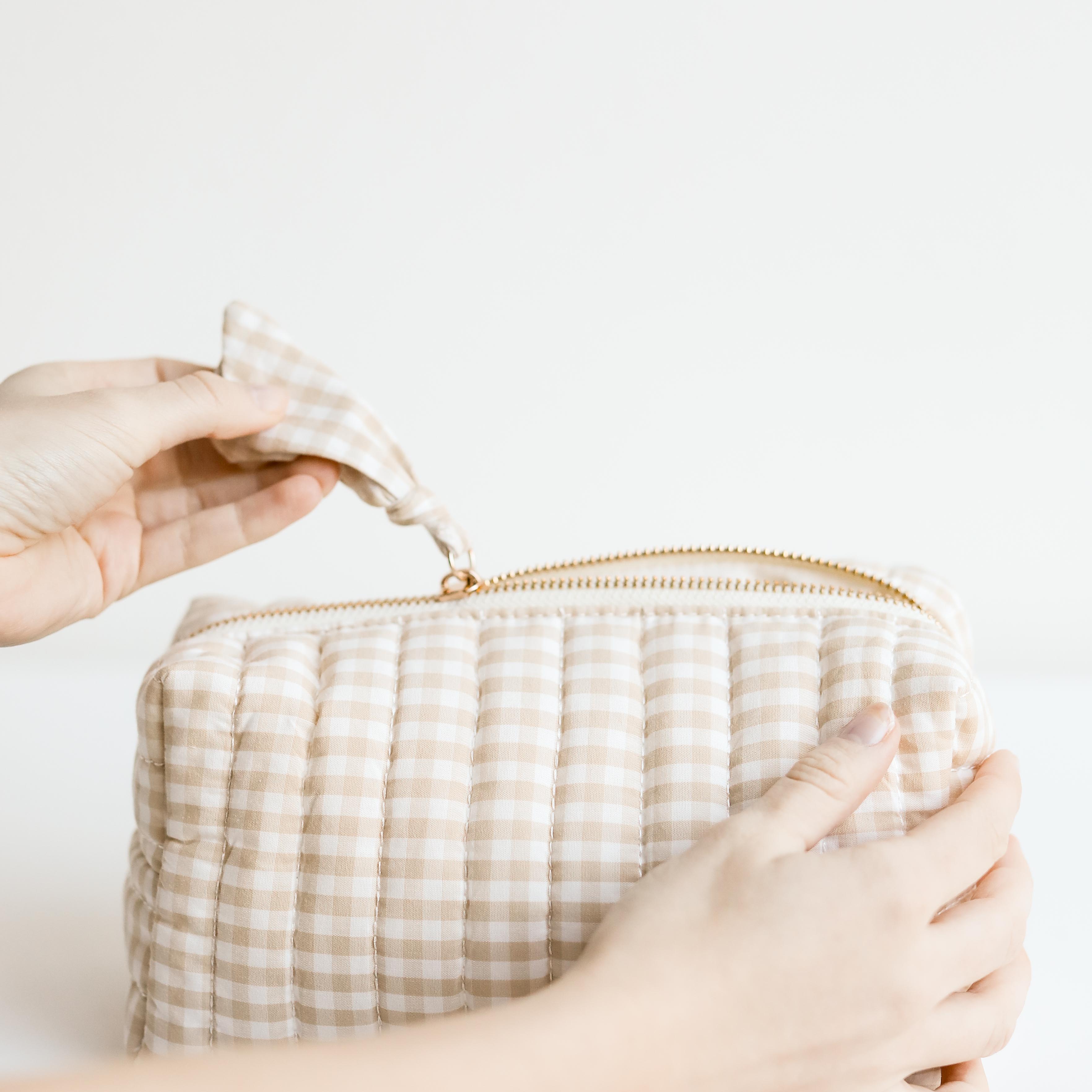 Gingham Pouch