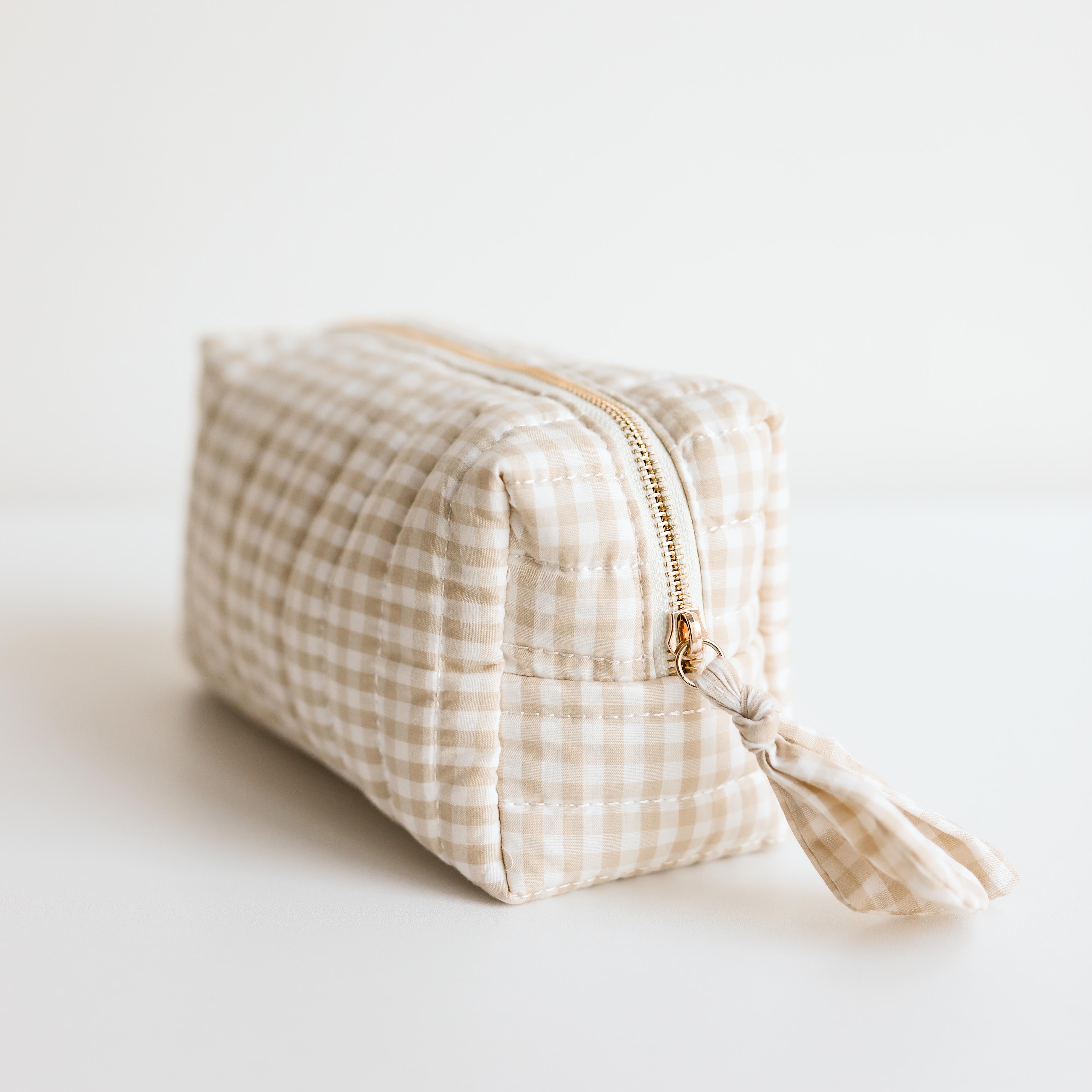 Gingham Pouch