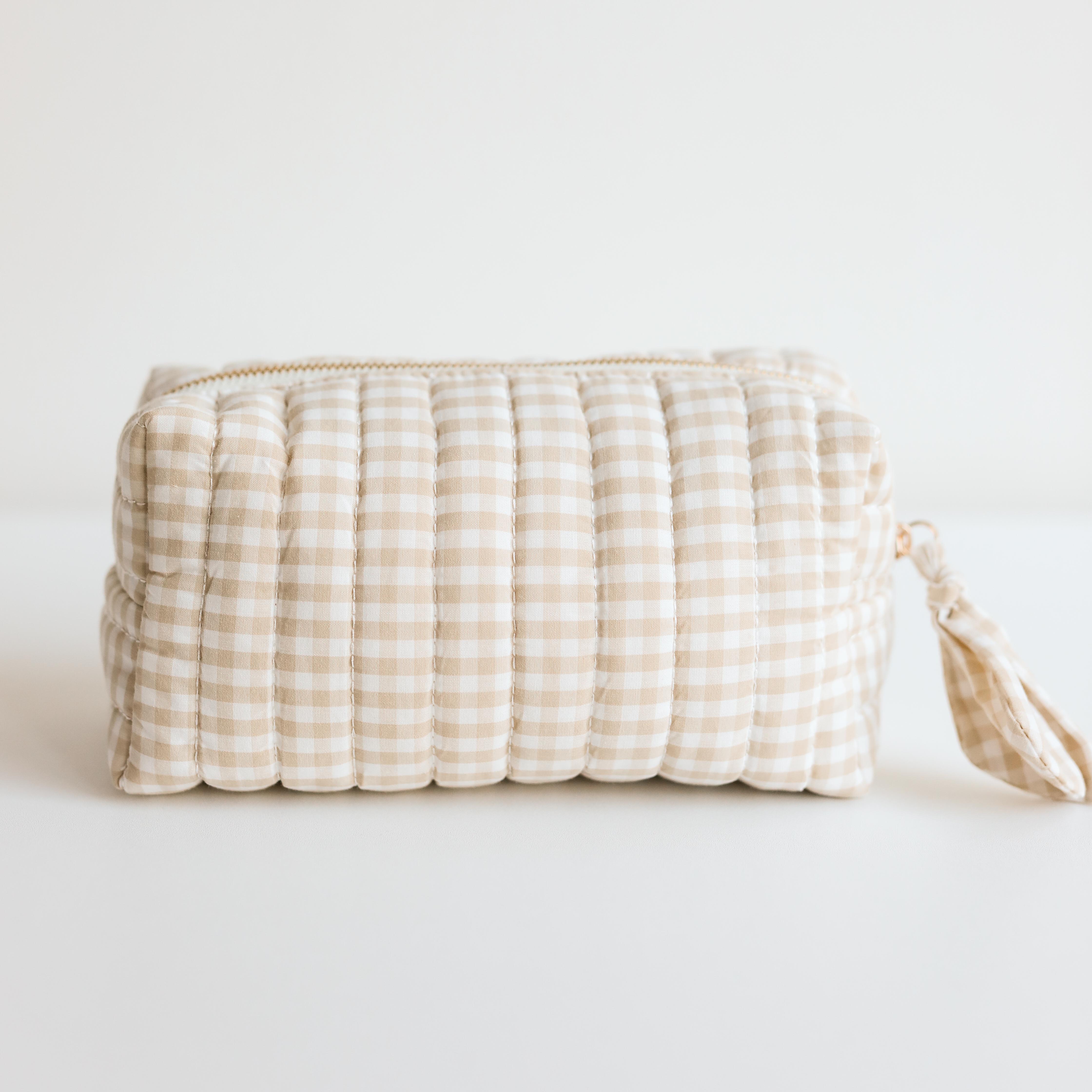 Gingham Pouch