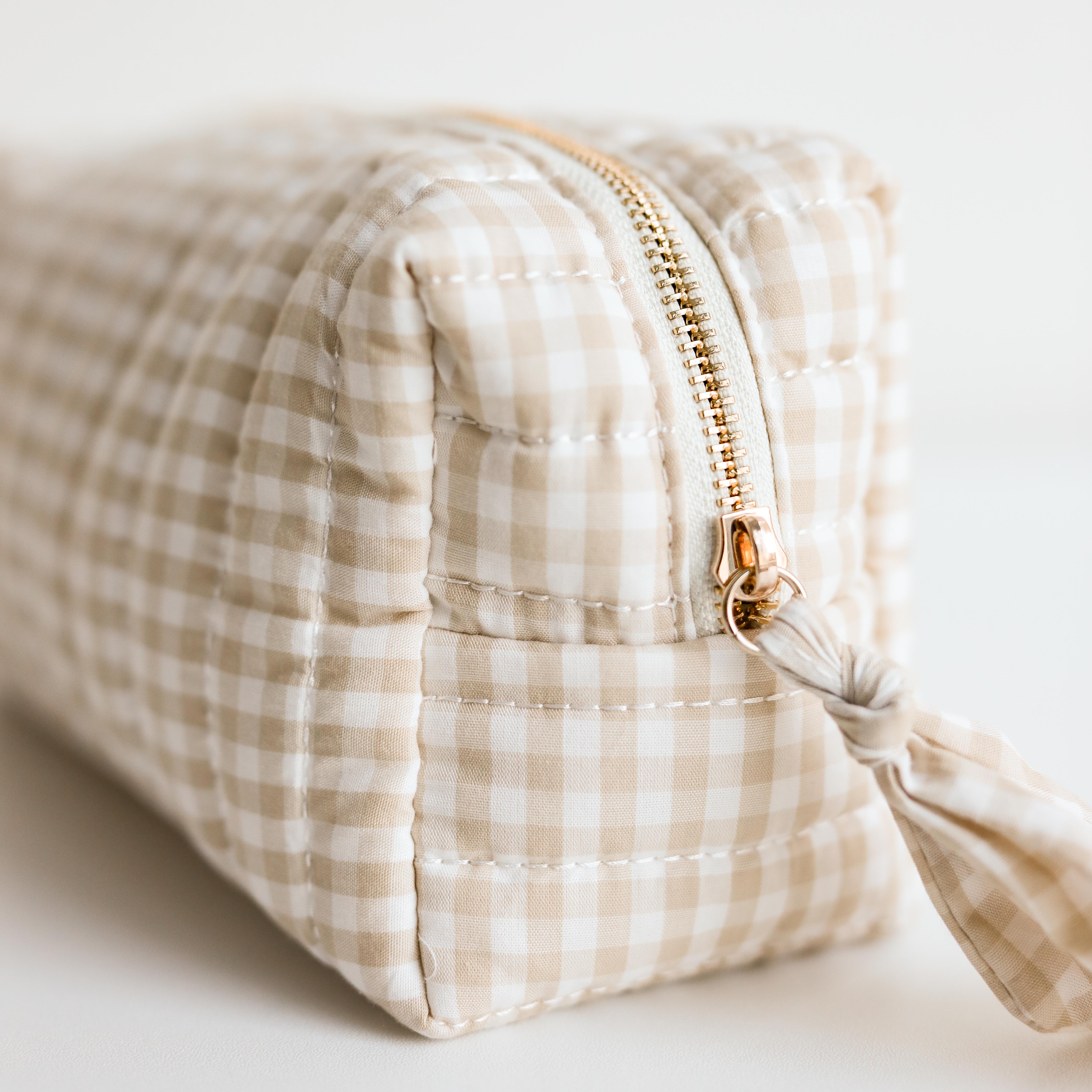 Gingham Pouch